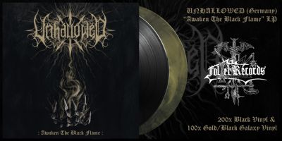 UNHALLOWED (Ger) - Awaken The Black Flame, LP